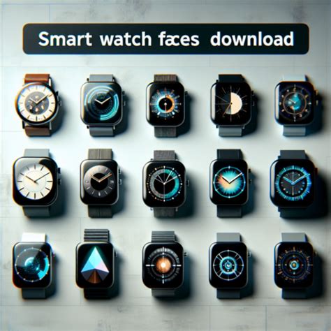 running smart watch faces download.